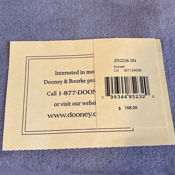 💛DOONEY & BOURKE💛Sunset Lot Pebble Grain Milly Wristlet/NWT - Picture 6 of 9